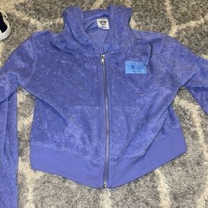 BOYS LIE CROPPED HOODIE. M